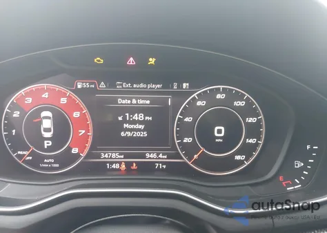 2019 Audi S5 3.0T Premium from USA, damaged, VIN WAUP4AF51KA047558